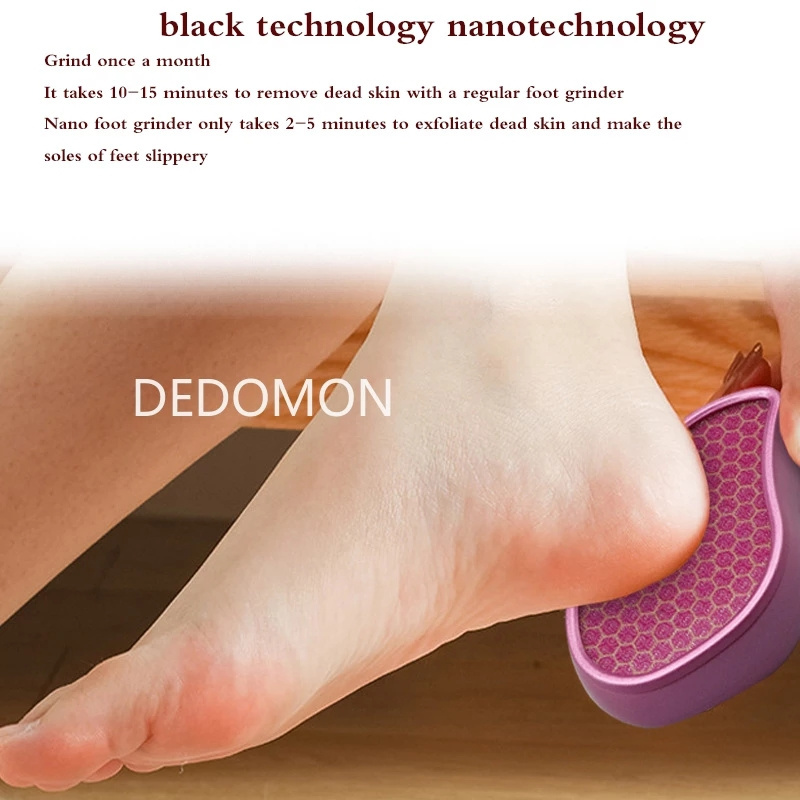 wholesale Hard Dead Skin Callus Remover Pedicure Tools Professional Grinding Feet Skin Care pedicura nano glass foot file