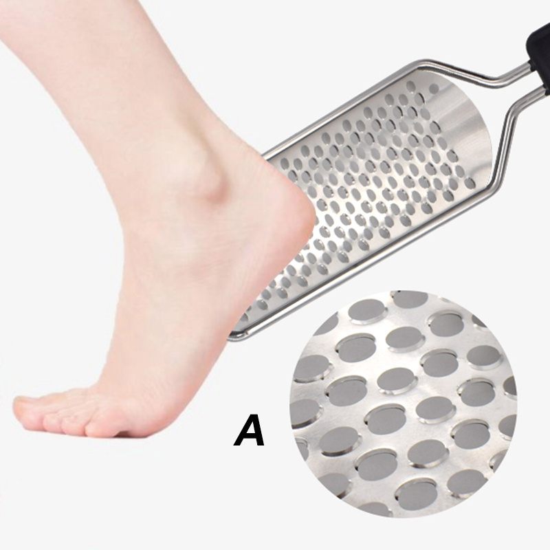 Custom Stainless Steel Big Size stainless steel Foot File Pedicure Foot File