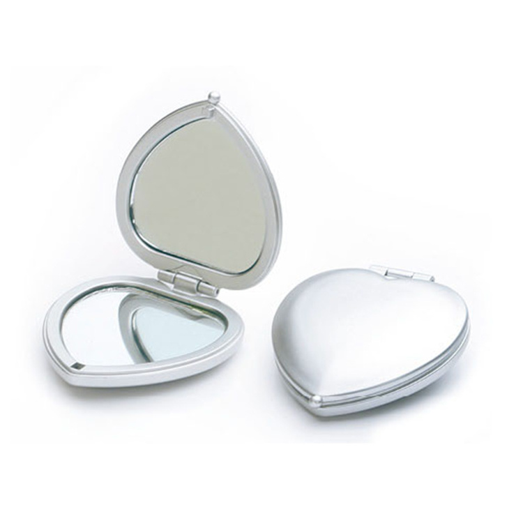 Metal Cosmetic Pocket Mirror /promotional Compact Mirror Gifts Magnifying Lighted Dual Sided compact mirror gift