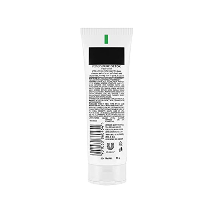 Hottest Selling Branded Facial Foam 50gm X 24 Pure Detox Anti-pollution Purity Face Wash With Activated Charcoal