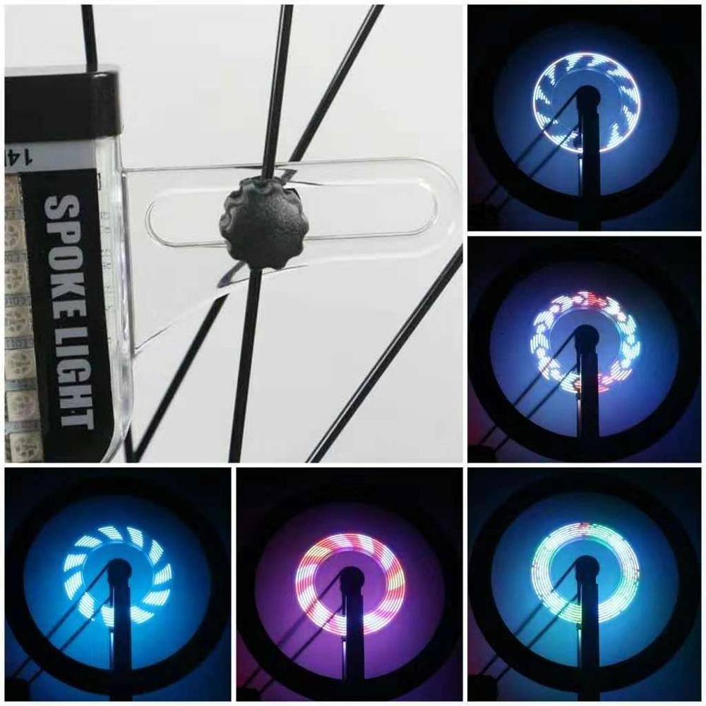 Bike Flasher Bicycle Night Wheel Spoke Lights