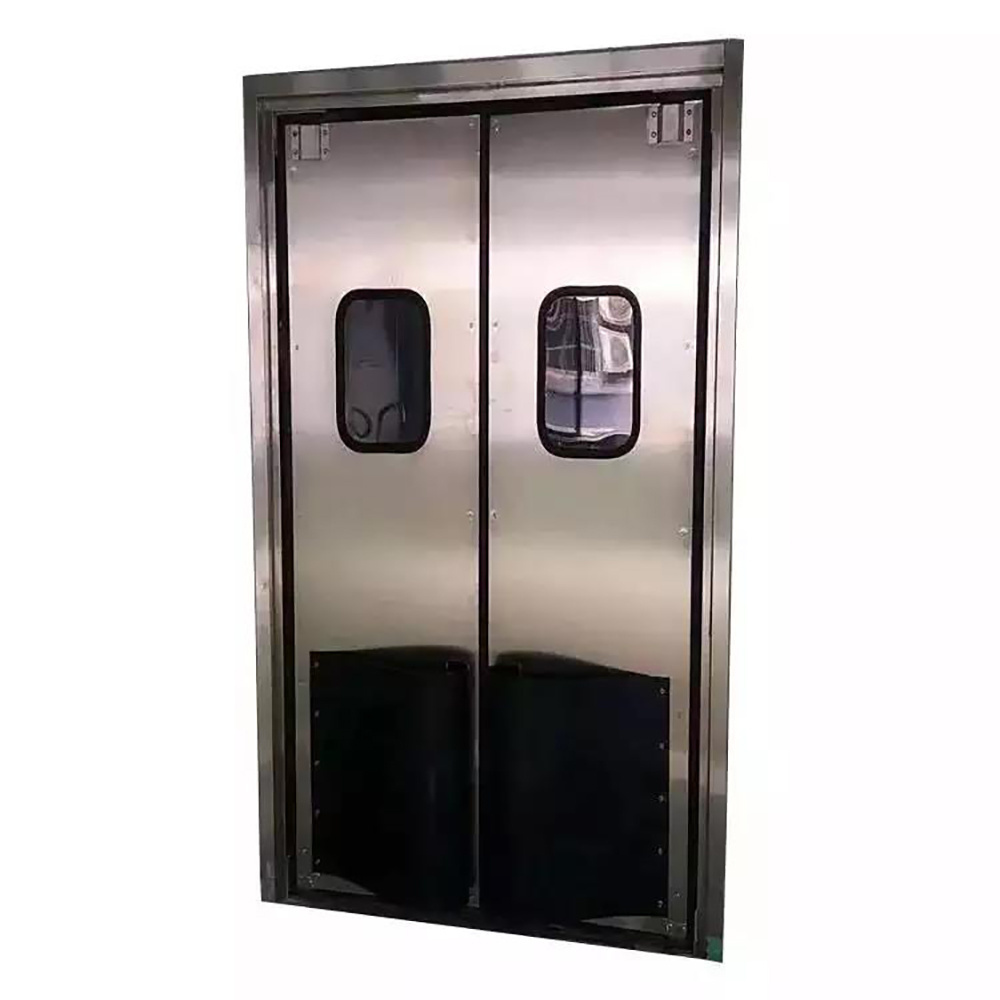 Hormann Commercial Restaurant Kitchen Swinging Convenience Store Double Action Gate Panel Impact Traffic Door