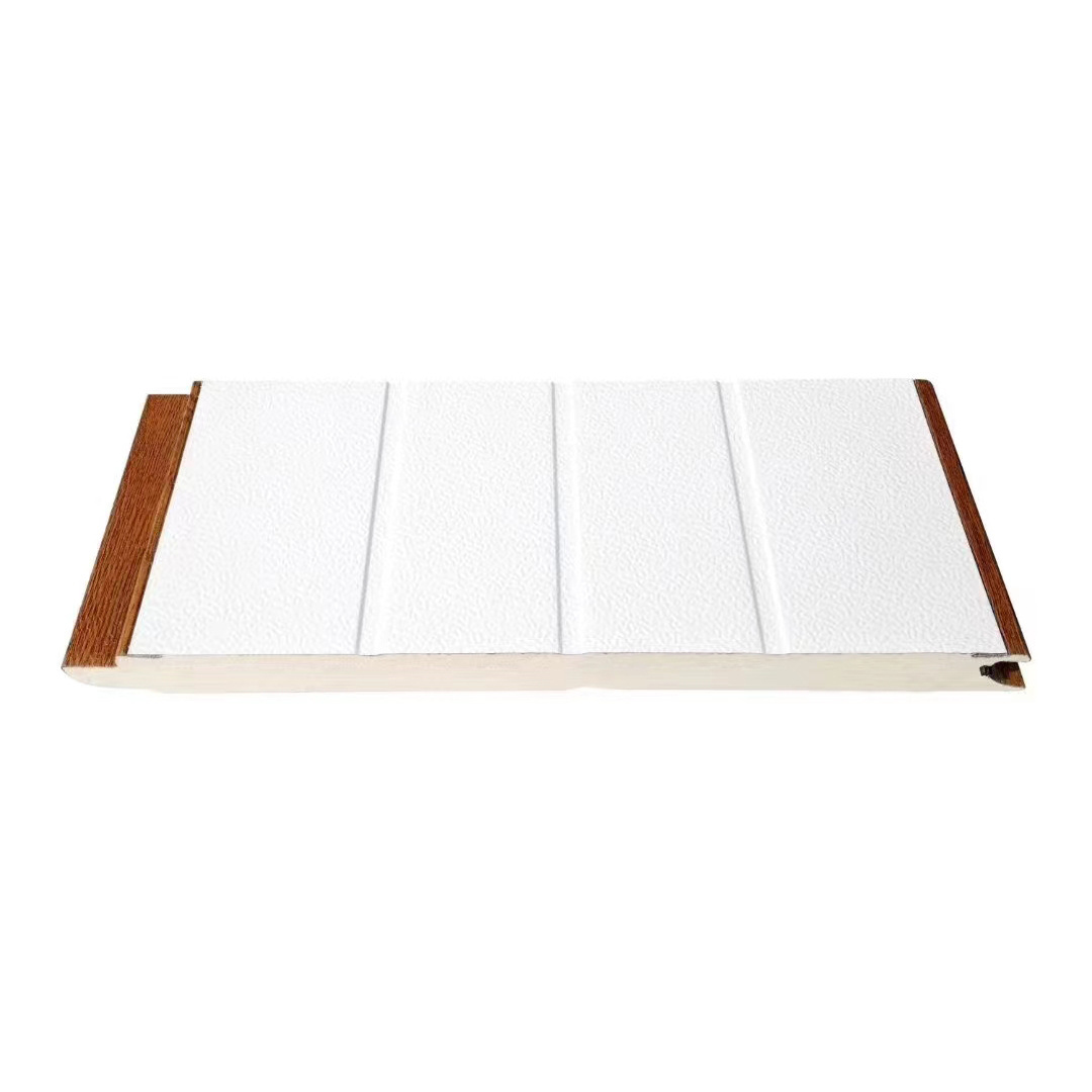 Insulation wall panel polyurethane foam insulation PU cold storage panel multi-section garage door panel