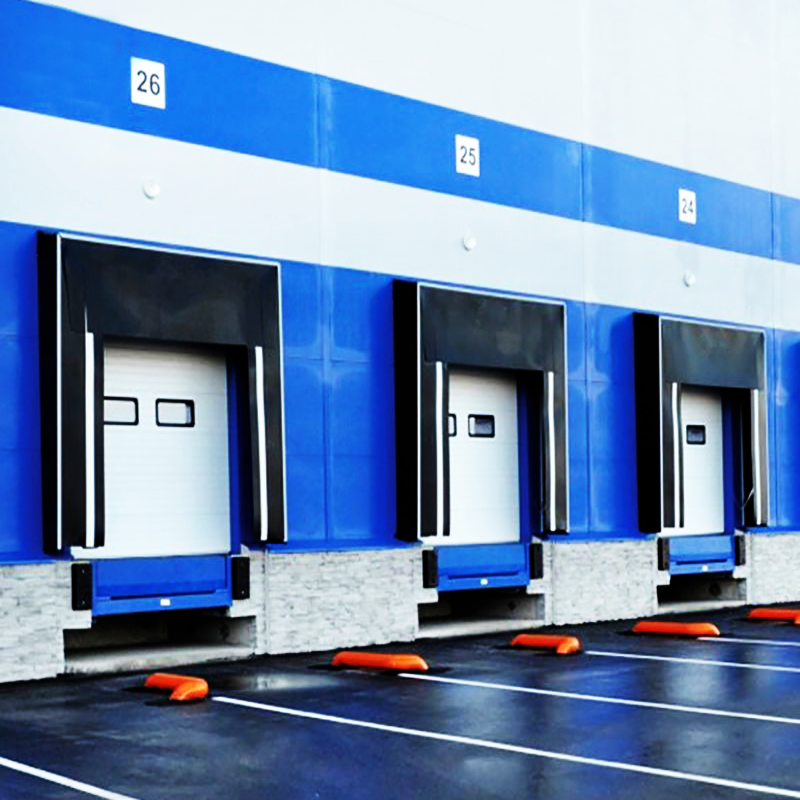 Custom Industrial Mechanical Cold Room Storage Door Rubber Seal Loading Dock Shelter