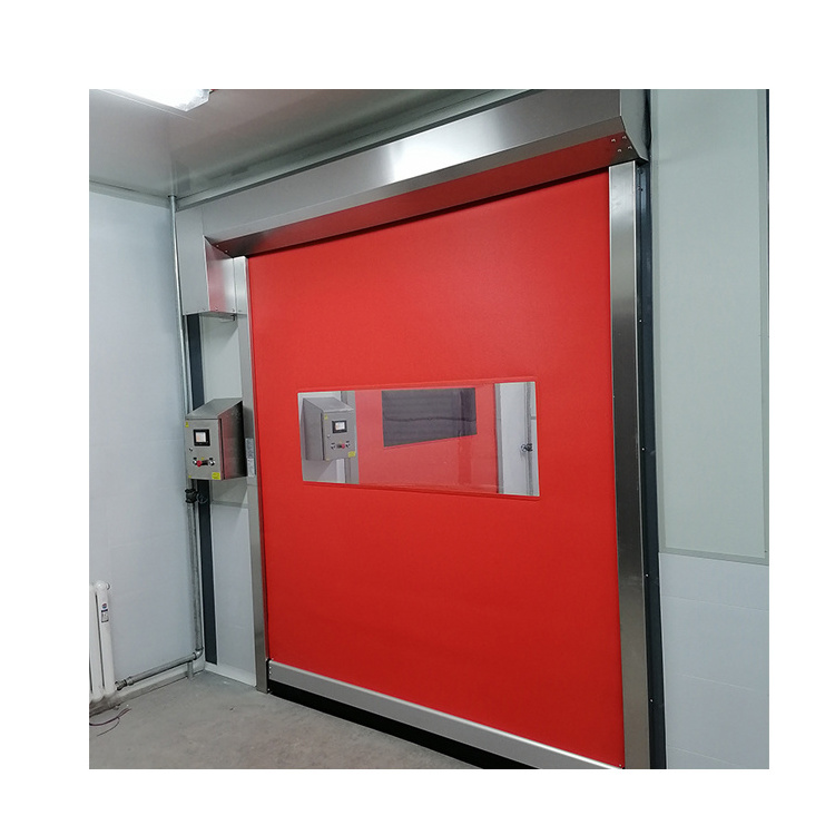 Good Quality Pull Chain High Speed Fast Self - repair Door Fast Rolling Shutter Door Cold Room High Speed Rolling Shutter