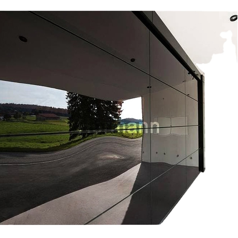 Aluminum profile Modern Plexiglass garage door quiet lift thickened aluminum profile track