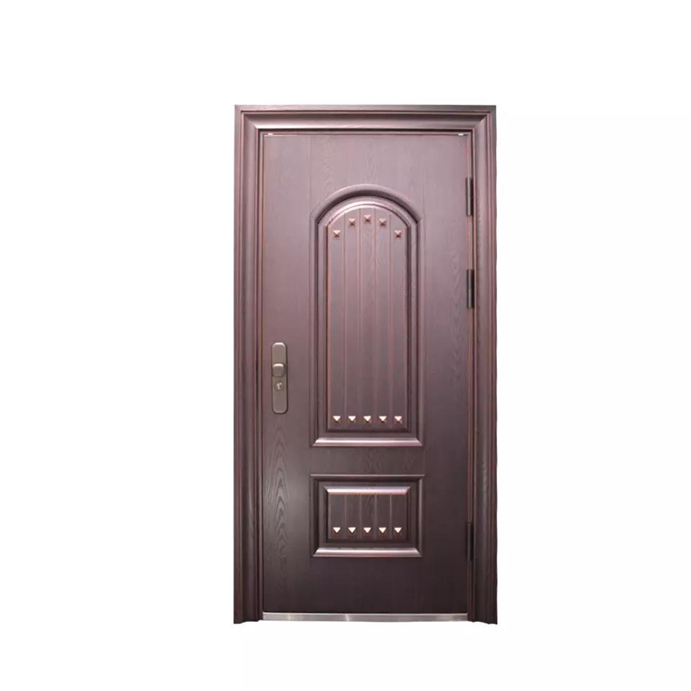 hot sale double shed exterior house glass casement stainless security steel doors