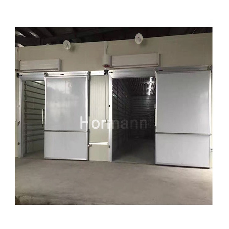 Sliding door for industrial cold room Stainless steel industrial sliding door warehouse door