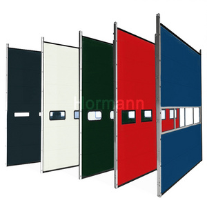 2022 Made In China High Quality Sectional Lift Overhead Doors With Remote Control