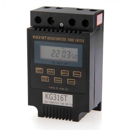 KG316T LCD Digital Microcomputer Time Control Timer Controller Switch AC24V