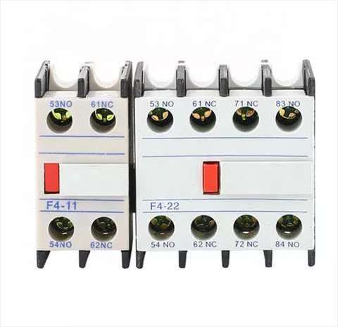 LA1-DN22 F4-22 2NO2NC Contactor block Auxiliary The auxiliary contact for CJX2 AC Contactor 4 Poles