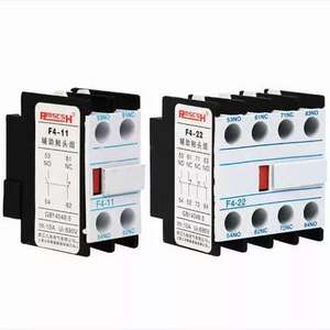 LA1-DN22 F4-22 2NO2NC Contactor block Auxiliary The auxiliary contact for CJX2 AC Contactor 4 Poles