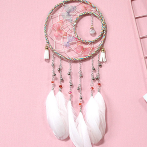 HY9138 Color feather big floating home decoration wall decoration pendant Life Tree dream catcher for room decoration