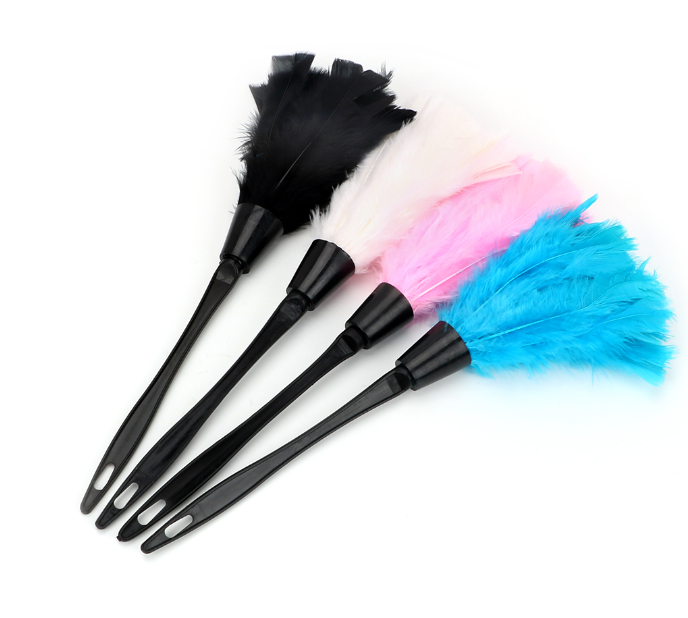 chinese tiny  pink white  black mini  Turkey Flats Duster black rooster marabou a feather duster cleaning gift set for car