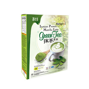 Uji Natural Green Tea 3 In 1 Instant Premix Matcha Green Tea Latte