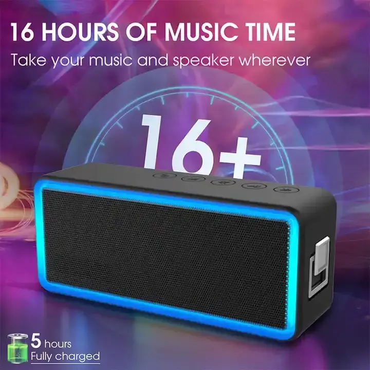 Wholesale Mini Portable Bluetooth Speaker Wireless IPX6 Waterproof Soundbar Hand Free Car Loudspeaker