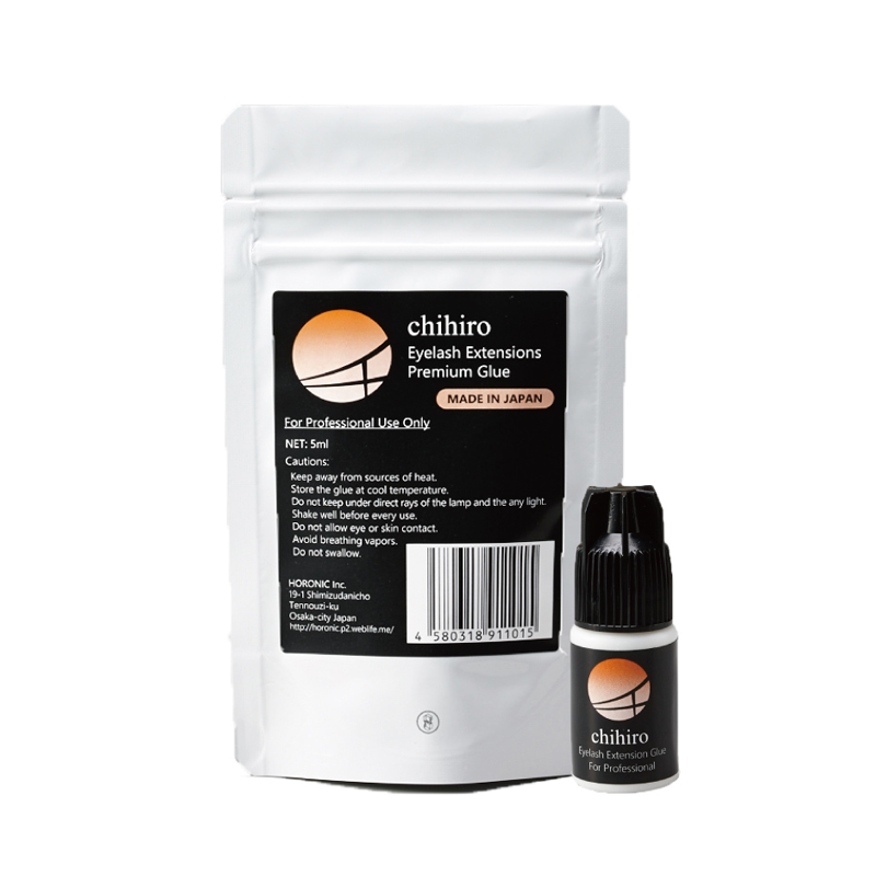 chihiro Eyelash Extension Glue / fast bonding and low irritative hair salon products , OEM available