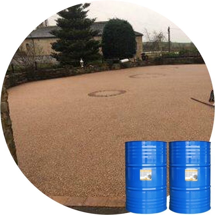 Bound Resin Gravel Bonding Paving Aggregates epoxy Adhesive And Glue Stone Pebble Stone Resin for Driveway