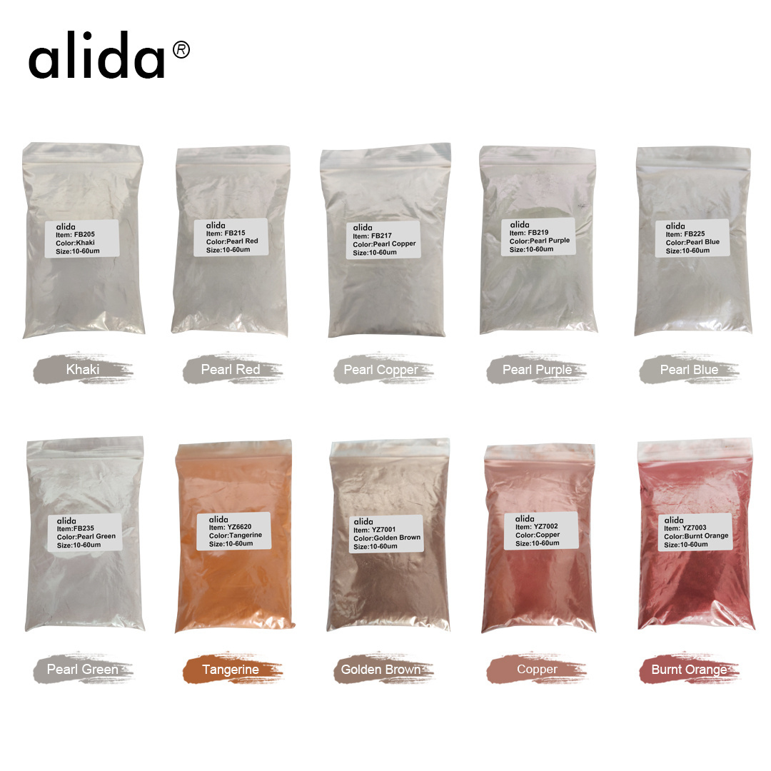 Mica Powder Pure Metallic Mica Powder Pigments