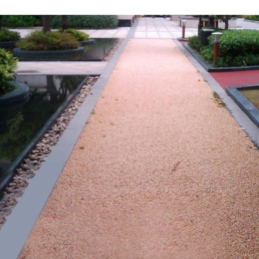 Resin Epoxy Transparent Epoxy Resin with Pebbles Epoxy Pebble Rock Flooring