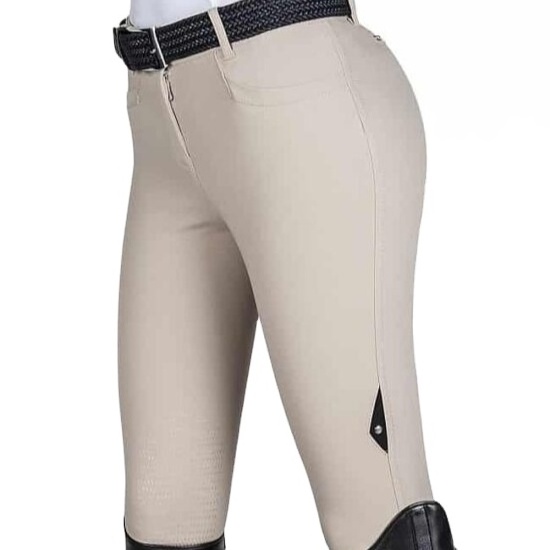 Trendy Hot Selling Riding Breeches Horse Leggings Equestrian Clothing Customized Horse Riding Tights with Phone Pockets