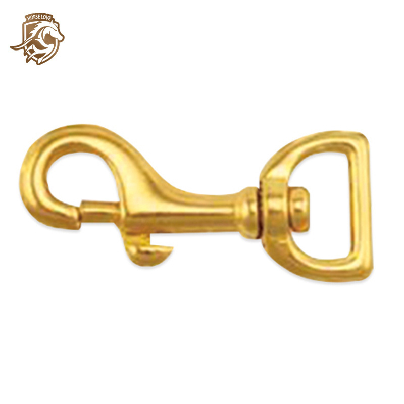 Fishing Brass Barrel Fishing Hook Snap Swivel Brass Swivel Eye Bolt Snap Hook Solid Brass Hook Snap 25Mm Animal