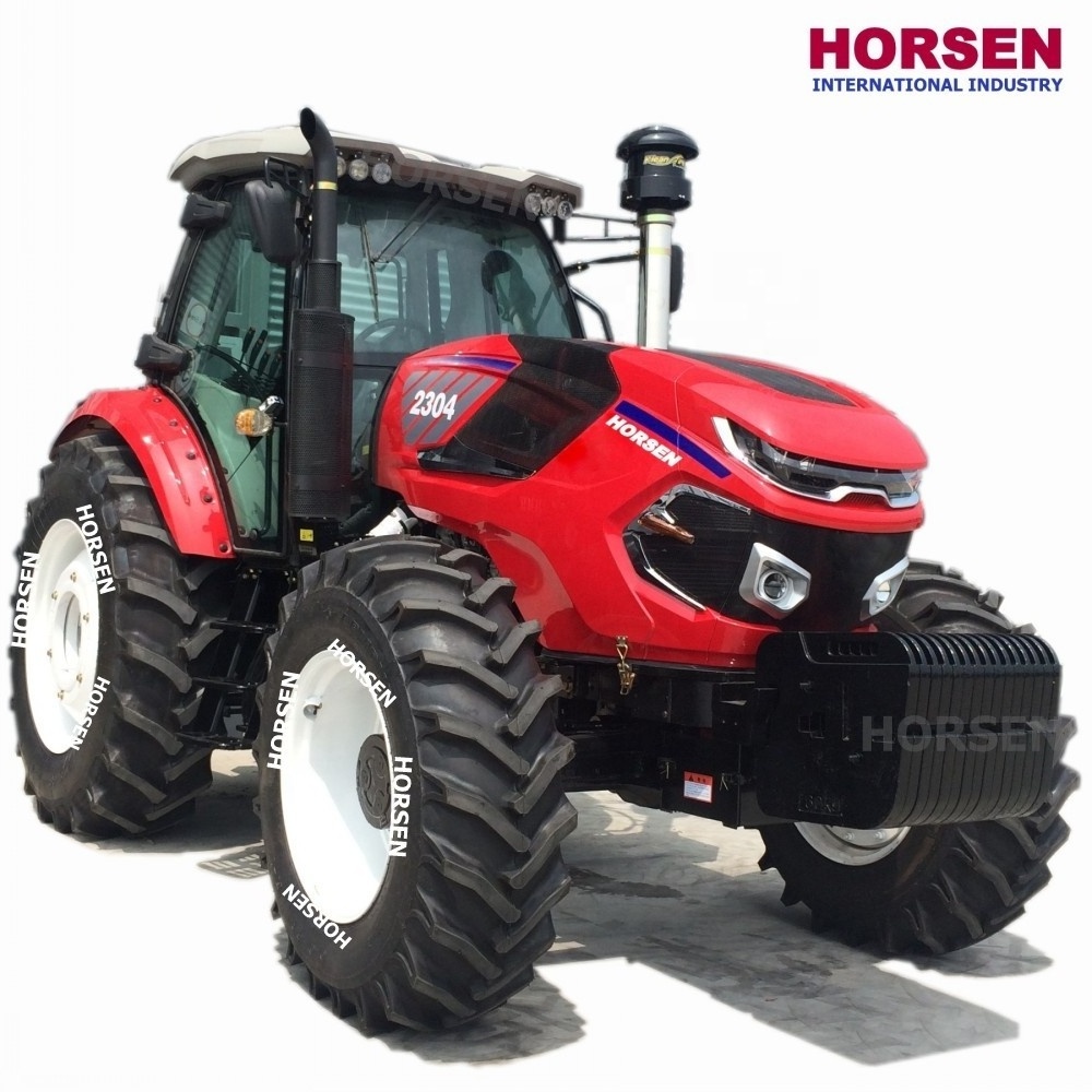 CHINA HORSEN made good quality   high clearance  4 X 4  230 hp  6 cylinder   agricultural equipment  tractor for plowing