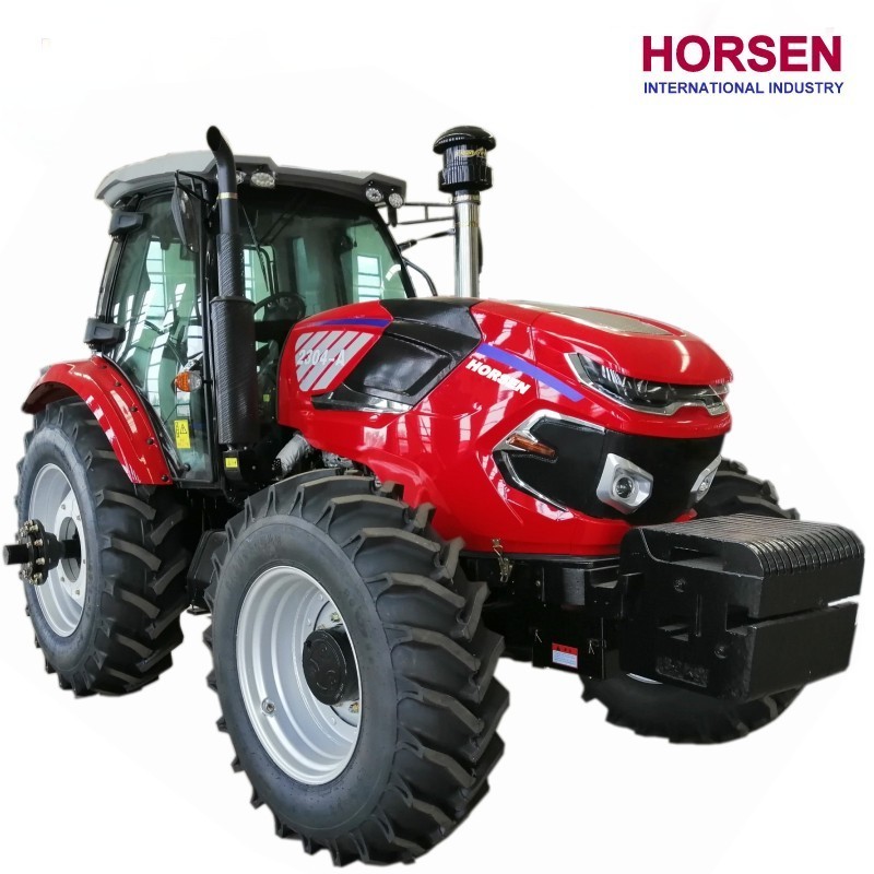 CHINA HORSEN made good quality   high clearance  4 X 4  230 hp  6 cylinder   agricultural equipment  tractor for plowing