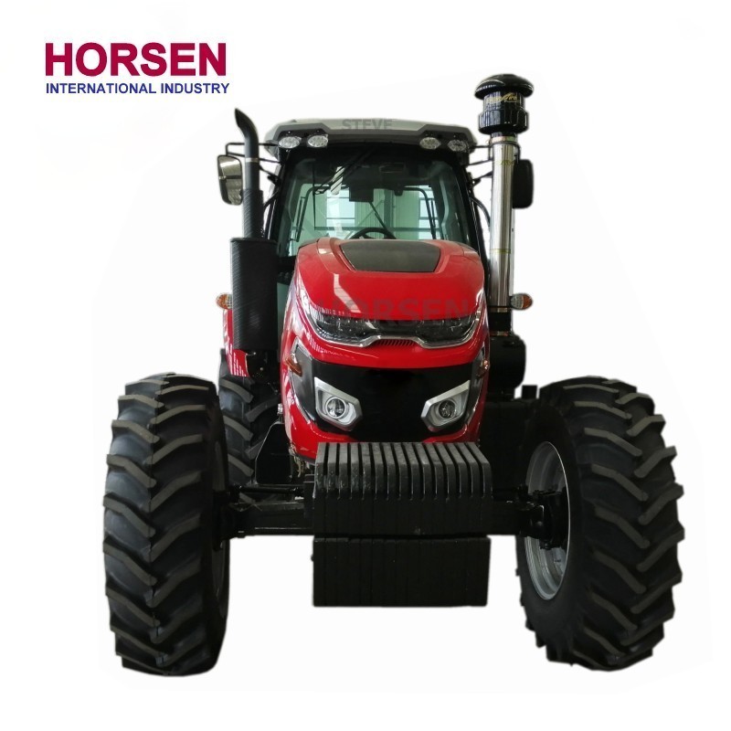 CHINA HORSEN made good quality   high clearance  4 X 4  230 hp  6 cylinder   agricultural equipment  tractor for plowing