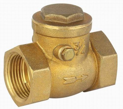 Brass Spring Non Return valve Swing Check Valve Vertical Check Valve