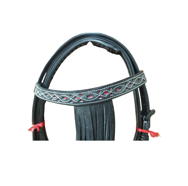 Best Quality Genuine DD Leather Horse Spanish Bridle in Affordable Price Horse Spanish Bridle with Matching  Reins