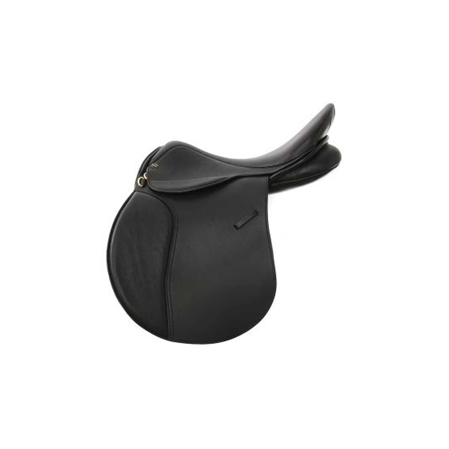 Genuine Leather All Purpose Black Jumping Horse Saddle for Horse Racing Accessories Pure Leather Saddle