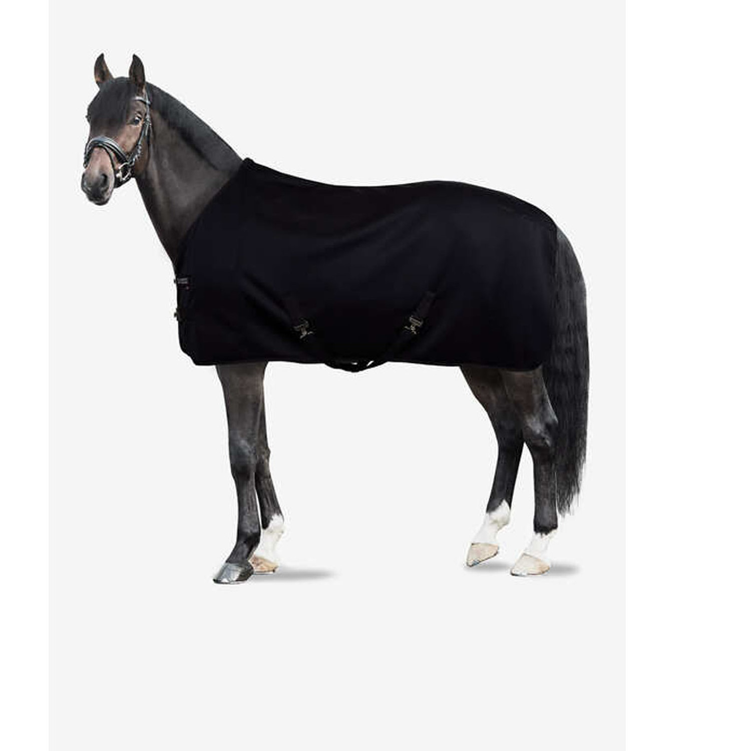 Premium Quality Horse Blanket Equestrian Turnout Horse Rugs Navy Blue OEM Custom Design Fleece Winter Warm Horse Cooler Blanket