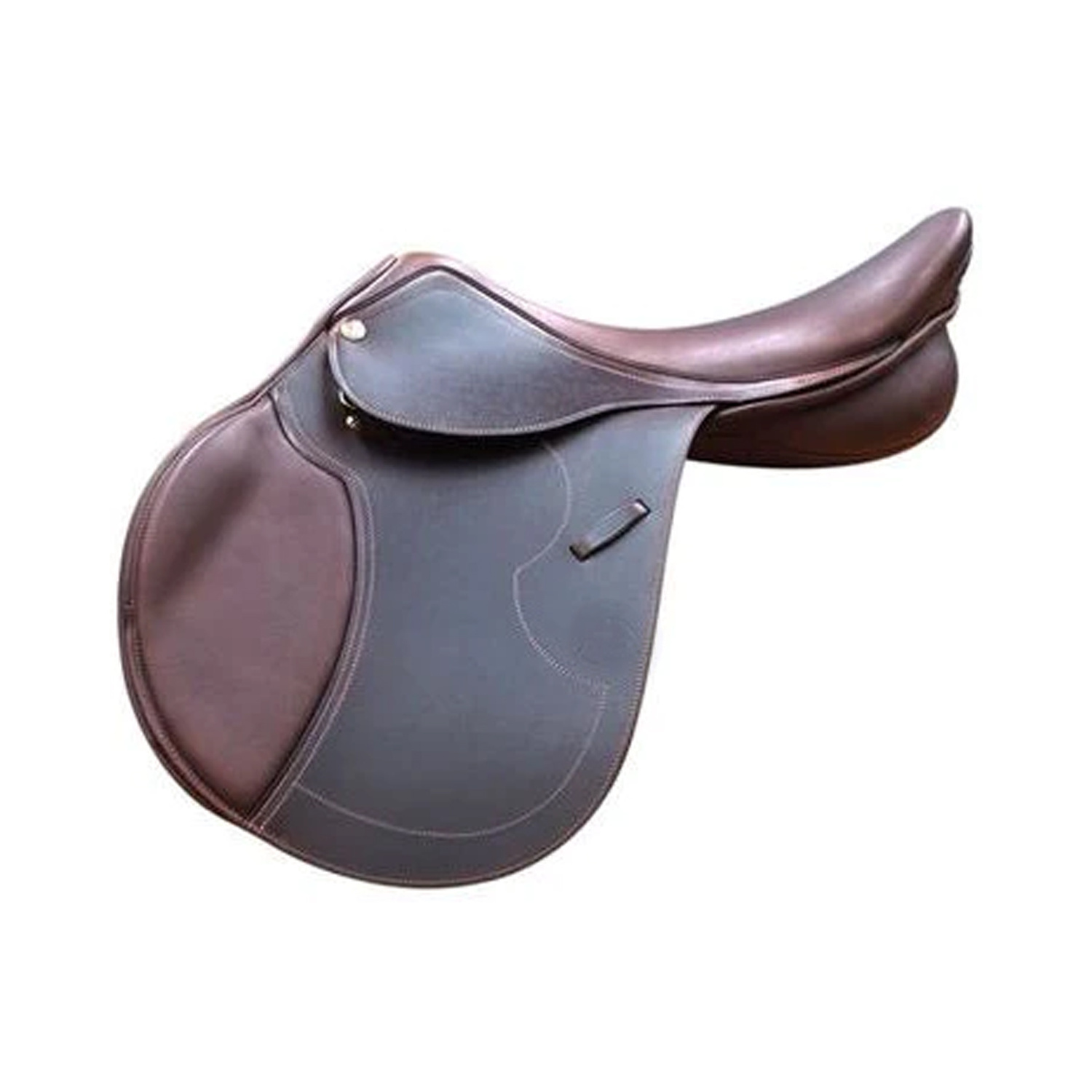 Genuine Leather All Purpose Black Jumping Horse Saddle for Horse Racing Accessories Pure Leather Saddle