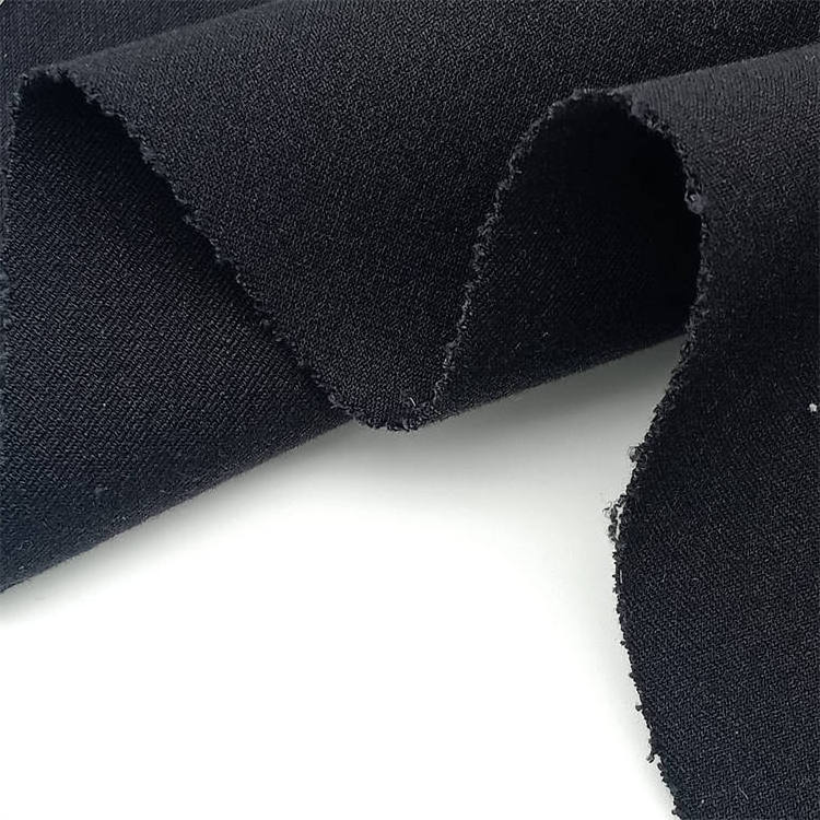 Cotton Rayon rib micro elastic fabric  4-way elastic spandex used in sports pants fabric