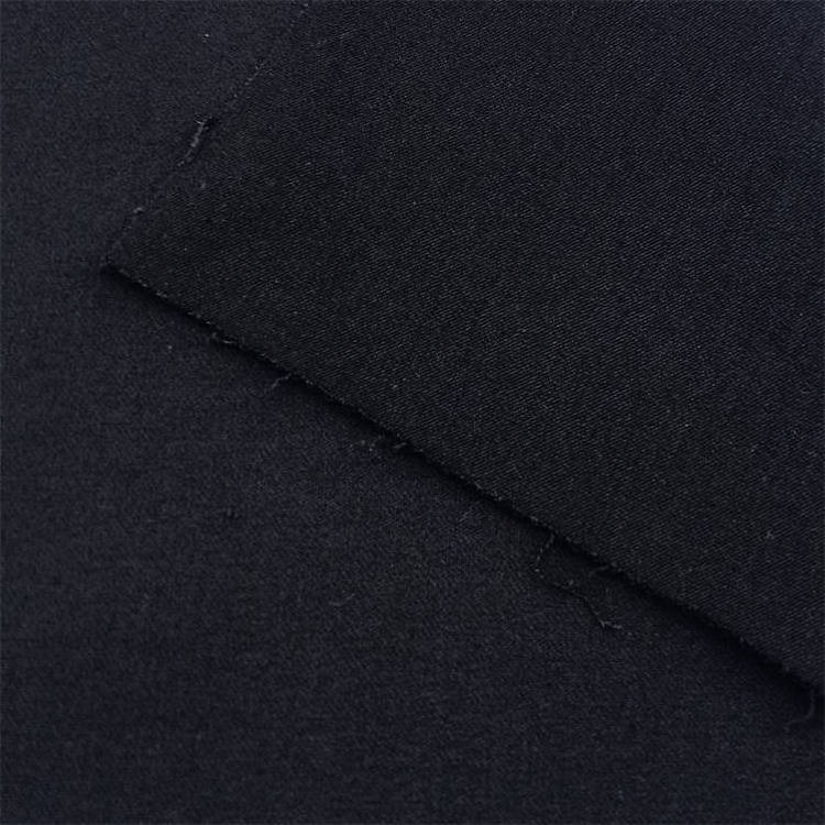 Cotton Rayon rib micro elastic fabric  4-way elastic spandex used in sports pants fabric