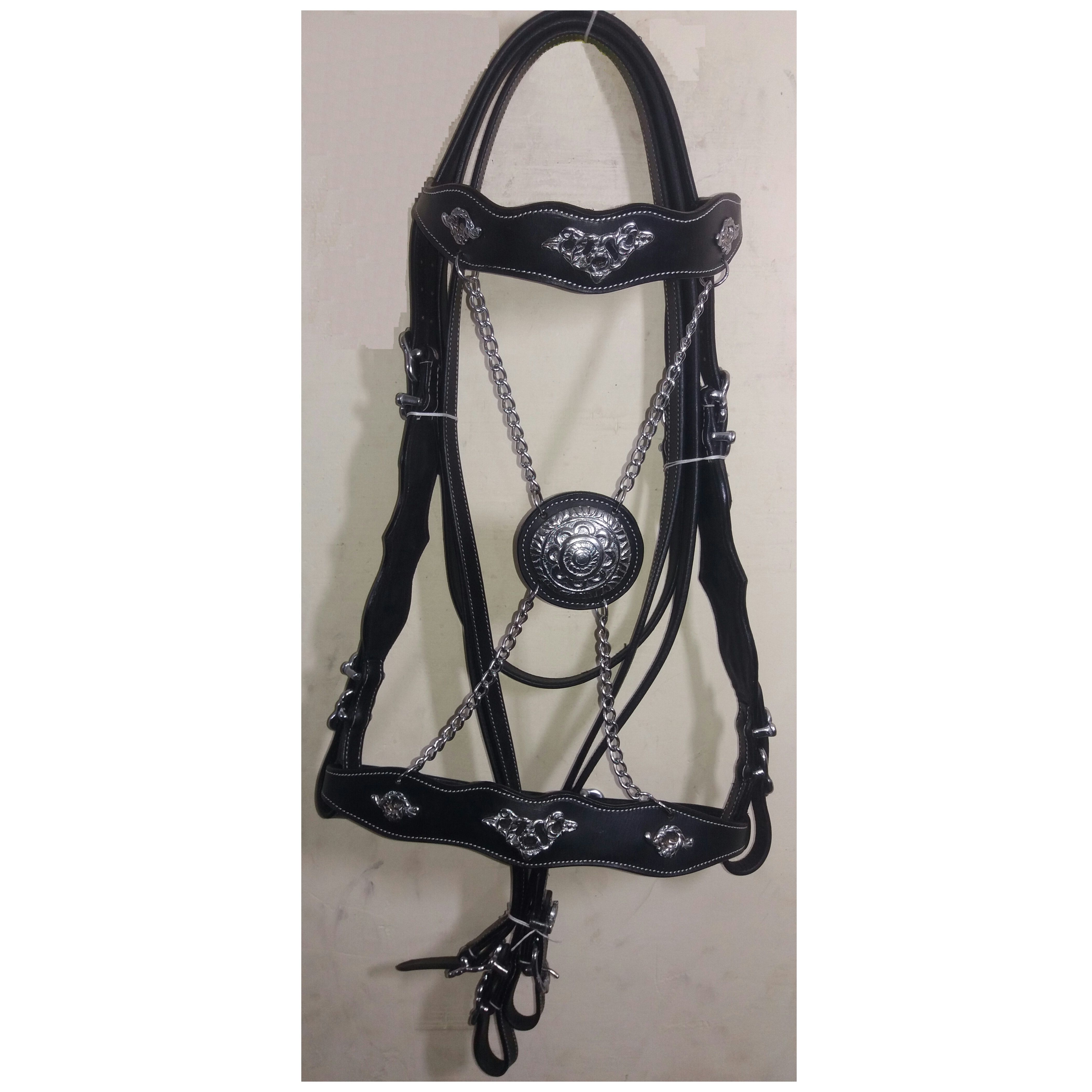 Adjustable Leather Horse Bridle Wholesale Genuine Leather Horse Bridle For Sale Factory Made Horse Bridle