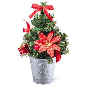 Christmas galvanized bucket metal basket flower pot decoration plant  bucket Farmhouse vintage flower stand Christmas home