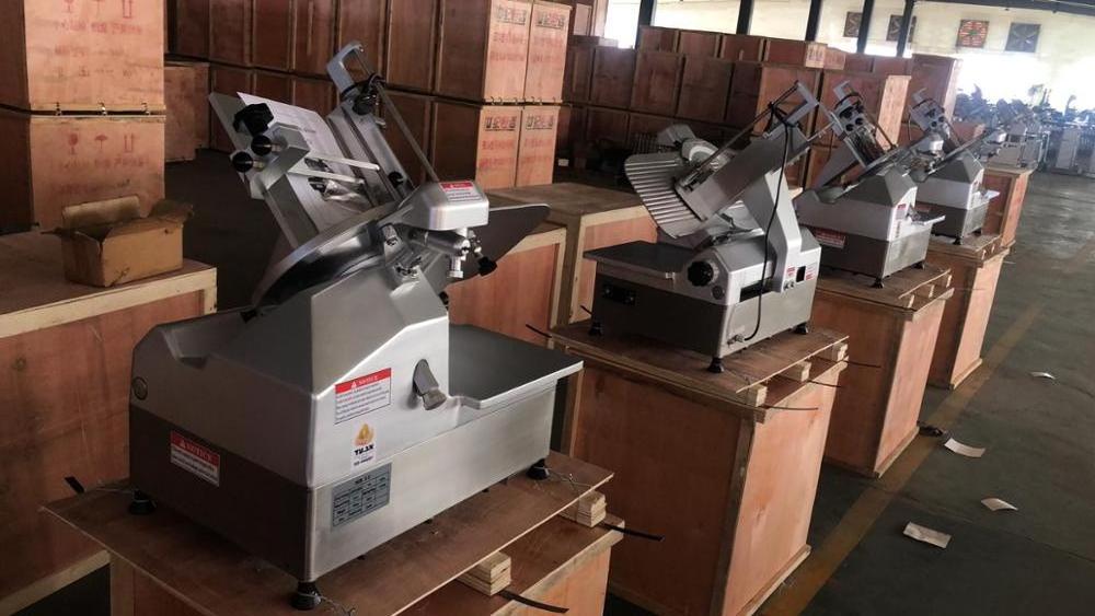 Full-automatic frozen and fresh fish meat cutting machine chicken  slicer machine