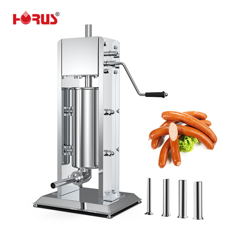 7L manual multifunctional sausage stuffer sausage making machine for home use or commercial use