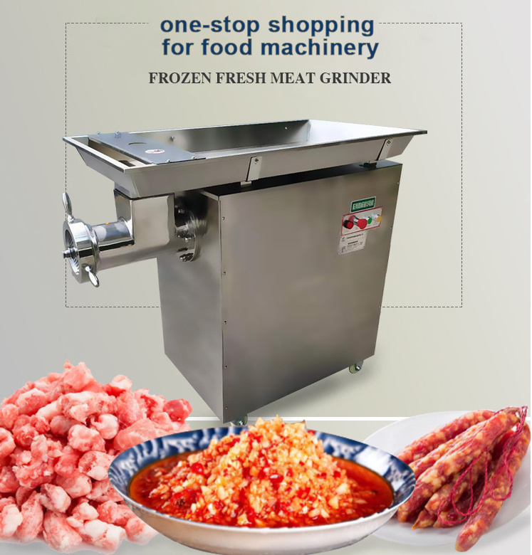 Professional TK-42 TK-52 All Steel Meat Mincer Machine Automatic Industrial Meat Grinder For Sale