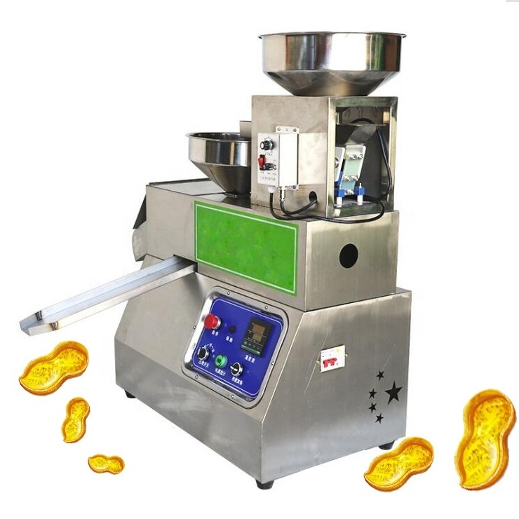 commercial heavy duty peanut olive screw oil press making machine oils processing machinery 1500w 10-15kg/h