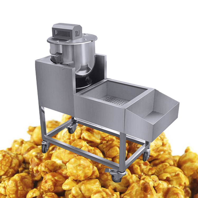 gas/electric industrial commercial sweet and salt caramel maize popcorn making machine price