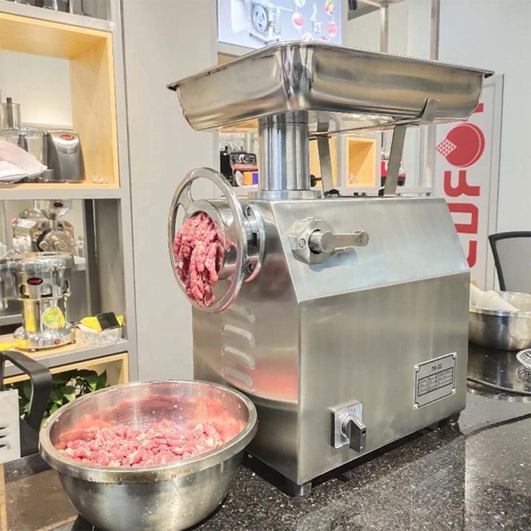 High Power full stainless 1800w electric meat grinder mincer machine with sausage filler