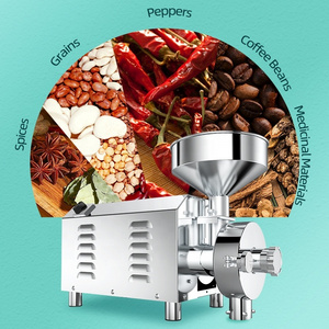 electric rice grinding machine high quality industrial grain grinder chilli powder make machine flour mill machinery