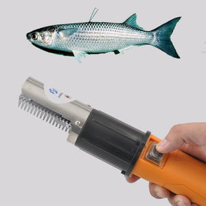 Fast handheld electric fishing scaling scrapper machine fish scaler scale remover