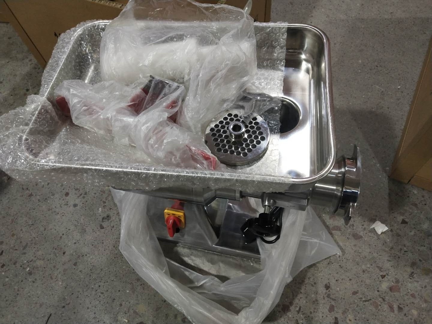 HORUS meat grinder industrial mixer and mincer meat processing machinery