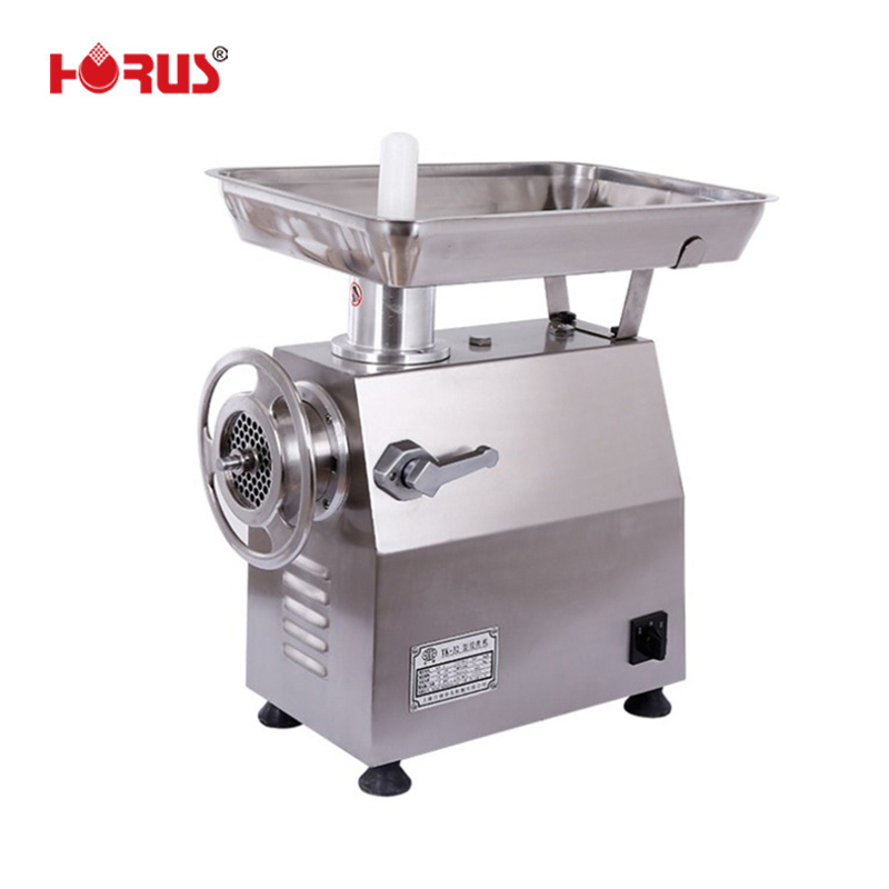 Horus hot sale electric industrial meat grinder parts stainless steel butcher grinder machine