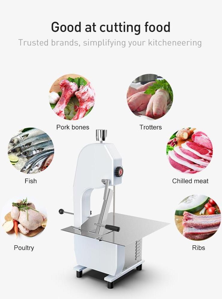 cheap kitchen small chicken band saw machine meat bone cutter bone cutting saw electric  bone  saw machine price