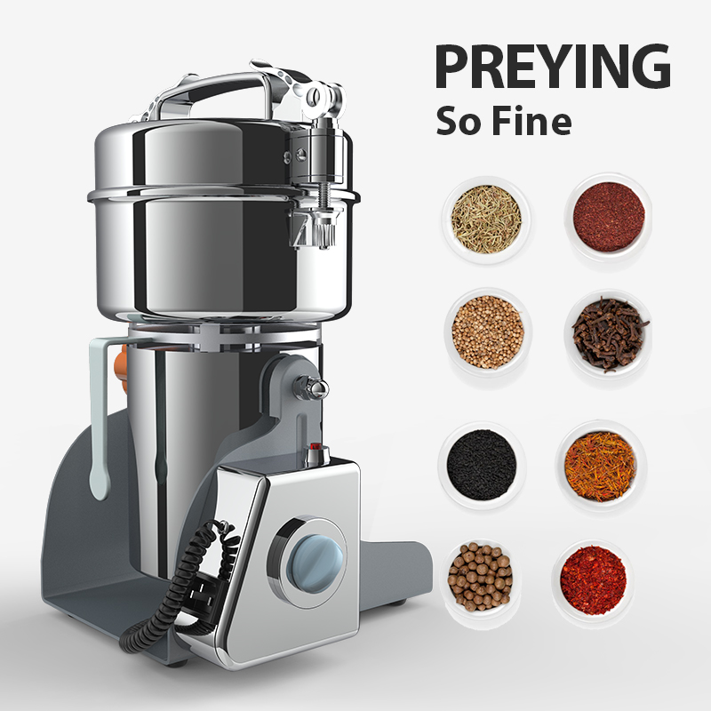 400g commercial corn grinder machine/industrial grain grinder mini mill